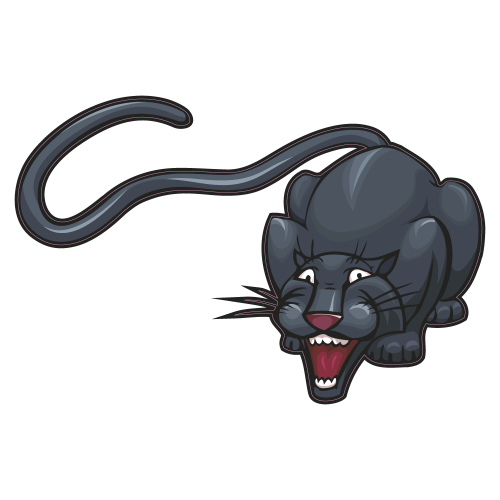 Autocollant Panthere