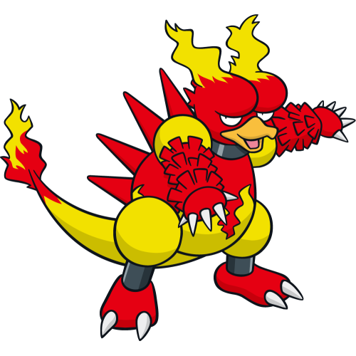 Sticker Pokemon Magmar