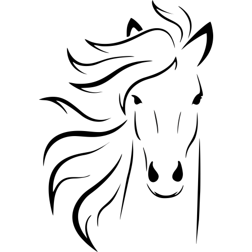 Sticker Te?te De Cheval