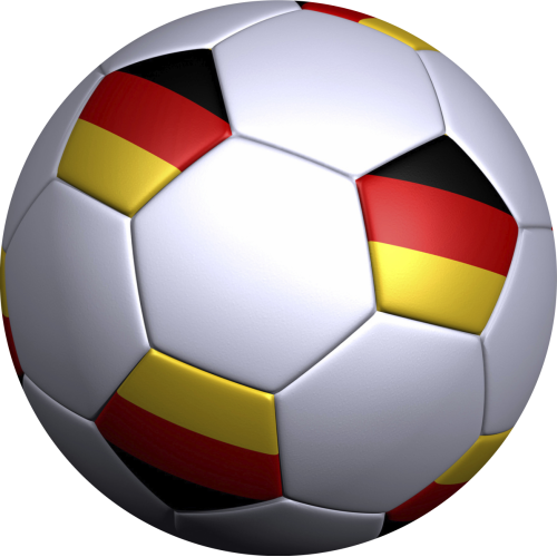 Autocollant Ballon Foot Allemagne