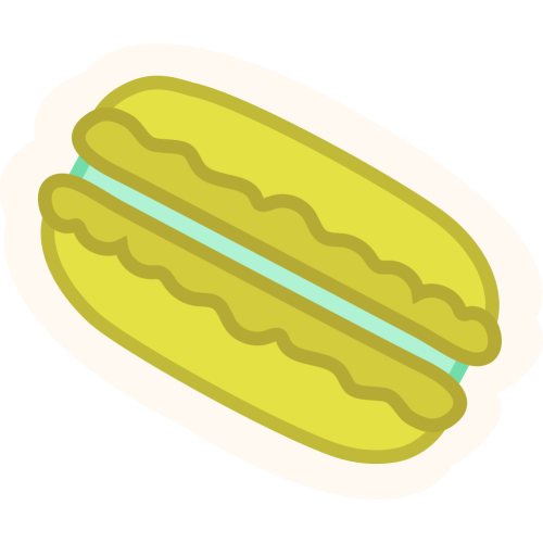 Autocollant Pâtisserie Macaron 8