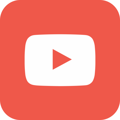 Autocollant Logo Réseau Social Youtube