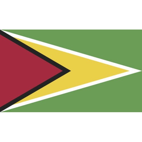 Autocollant Drapeau Guyane
