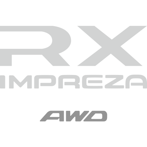 Autocollant Subaru Rx Impreza Awd
