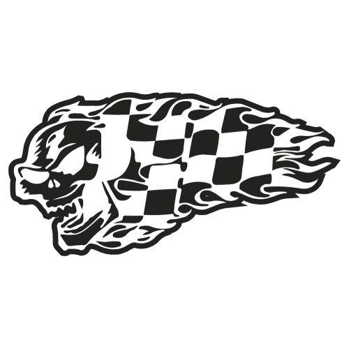 Sticker Tete De Mort