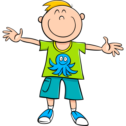 Autocollant Enfants Petit Garçon 6