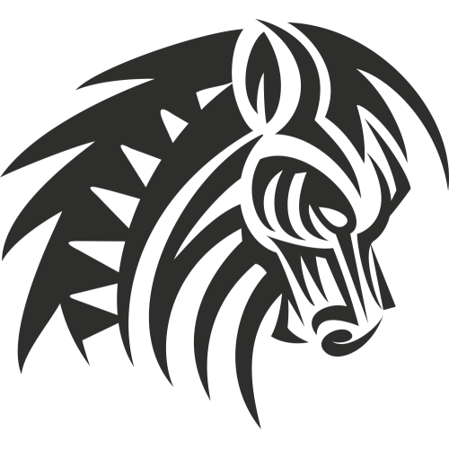 Sticker Tribal Cheval