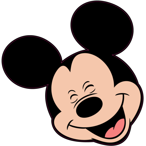 Autocollant Tete Mickey