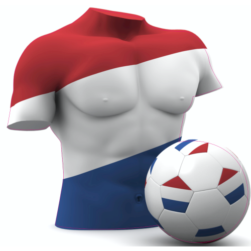 Autocollant Foot Pays Bas