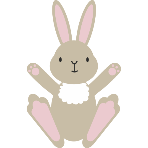 Autocollant Animaux Lapin