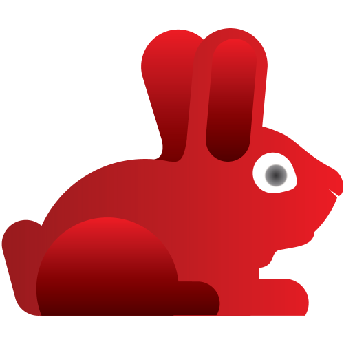 Autocollant Lapin 4 Pour Enfants