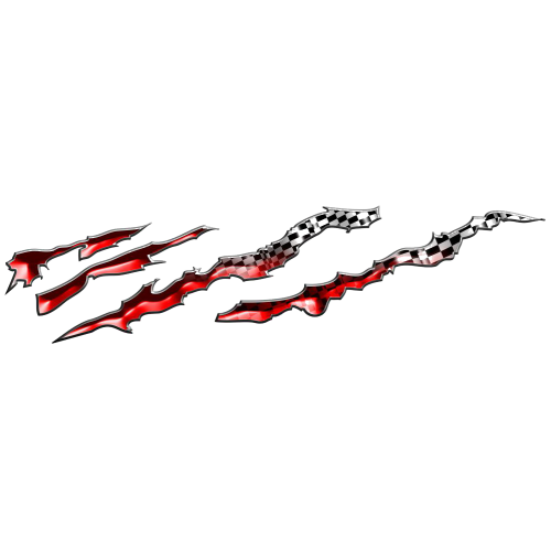 Autocollant Flaming Couleur