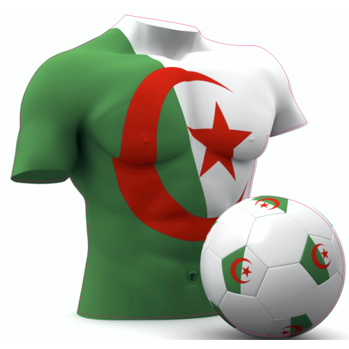 Autocollant Foot Algerie