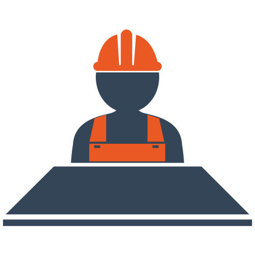 Autocollant Métier Ingénieur Chantier 2