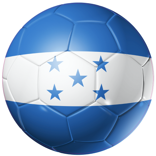Autocollant Ballon Foot Honduras