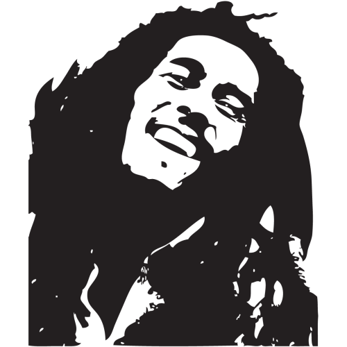 Sticker Bob Marley