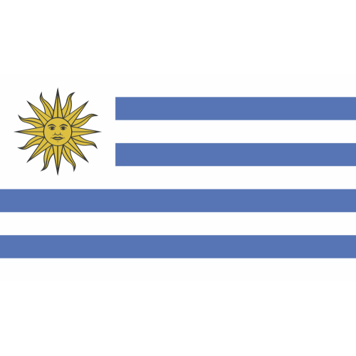 Autocollant Drapeau Paraguay