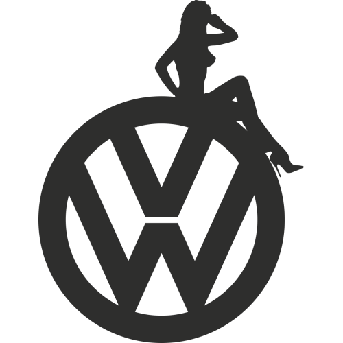 Sticker Sexy Logo Vw