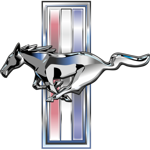 Autocollant Mustang Logo