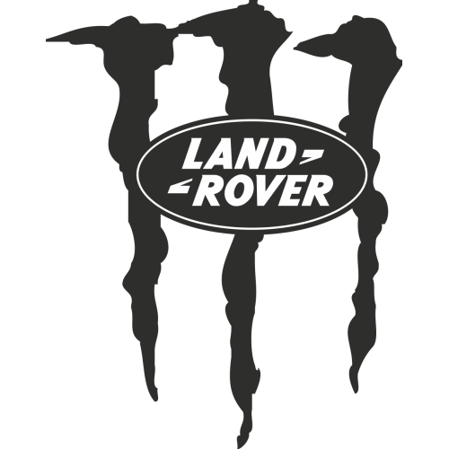 Autocollant Land Rover Monster