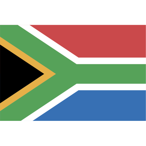 Autocollant Drapeau Afrique Du Sud