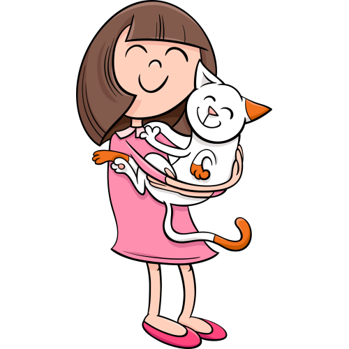 Autocollant Enfants Petite Fille 9