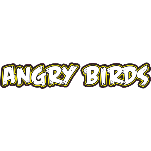 Autocollant Logo Angry Birds