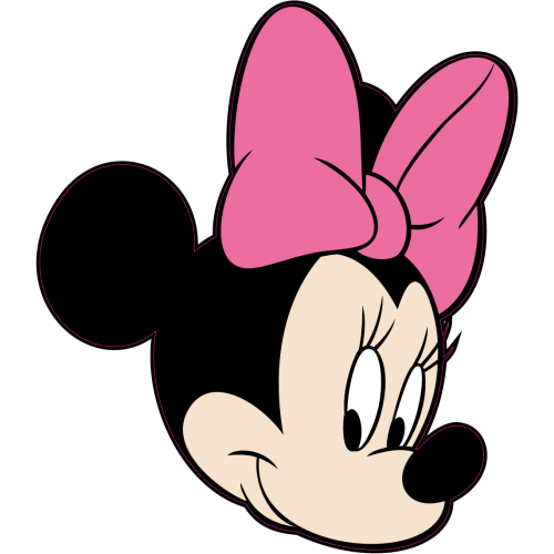 Autocollant Tete Minnie
