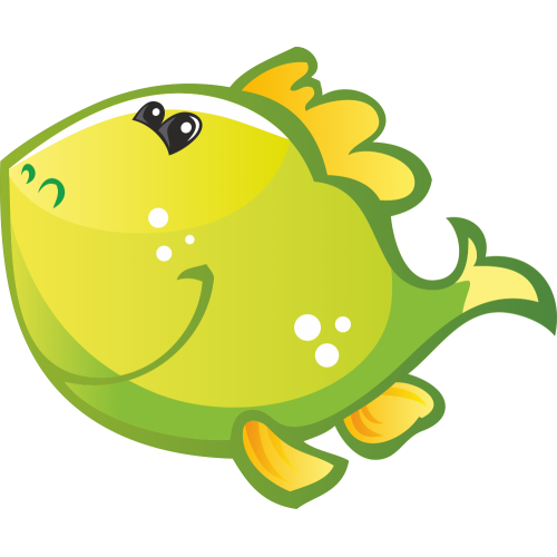 Autocollant Animaux Poisson