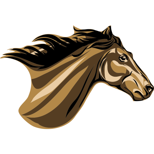 Autocollant Animaux Cheval 1