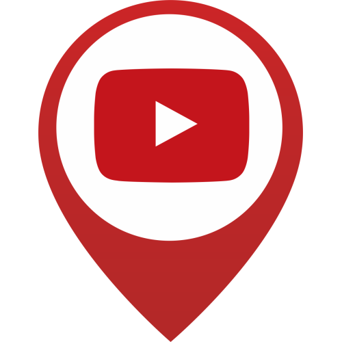 Autocollant Logo Réseau Social Youtube 3