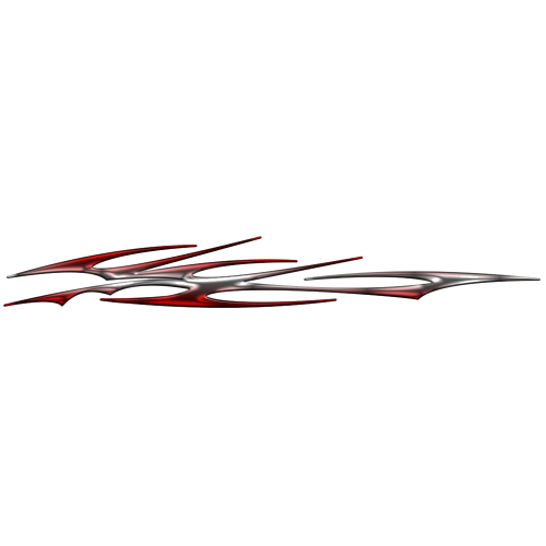 Autocollant Flaming Couleur