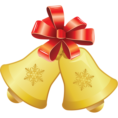 Autocollant Déco Noel Cloches