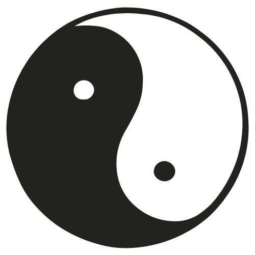 Sticker Ying Yang