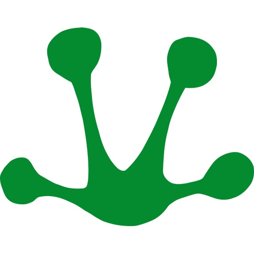 Autocollant Patte Grenouille