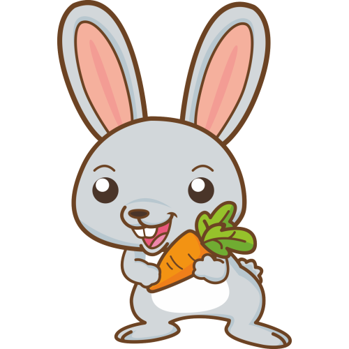 Autocollant Animaux Lapin 2