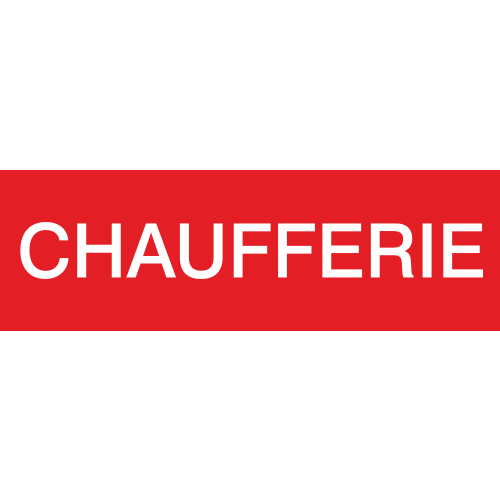 Autocollant Chaufferie