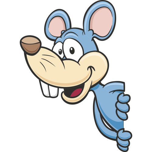 Autocollant Enfant Souris