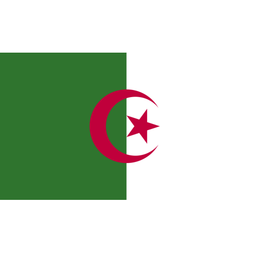 Autocollant Drapeau Algérie