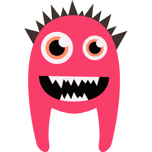 Autocollant Monstre Enfant 22