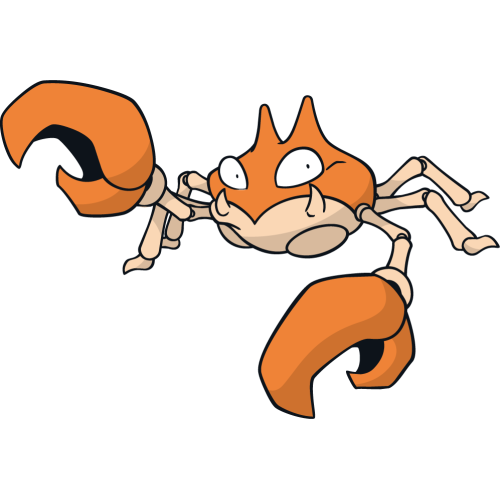 Sticker Pokemon Krabby