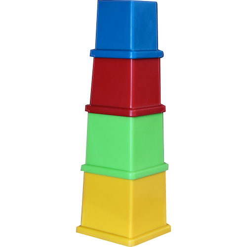 Autocollant Enfants Cubes Couleurs