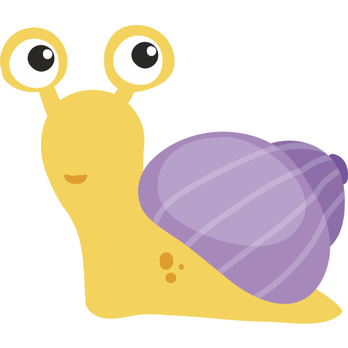 Autocollant Animaux Escargot