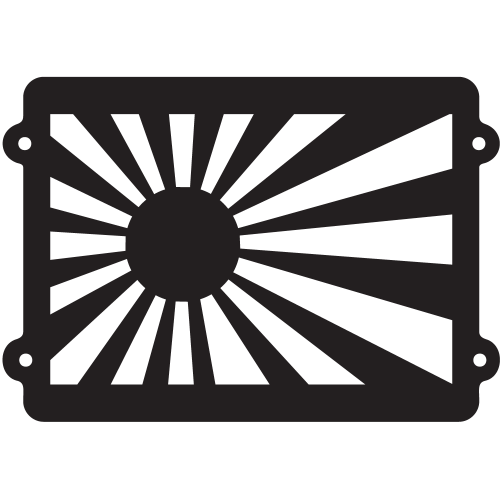 Sticker Jdm Sunrise Battery