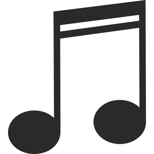 Sticker Métier Loisirs Musique Note 4