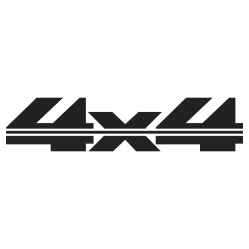 Sticker 4x4