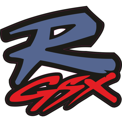 Autocollant Suzuki Gsxr Noir