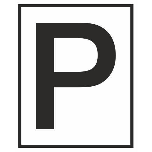 Autocollant Information Parking
