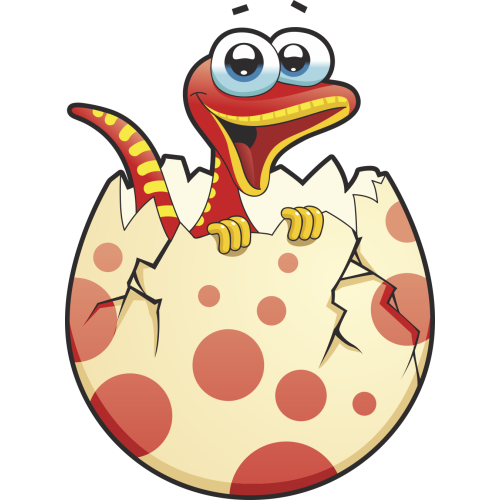 Autocollant Dinosaure Enfant