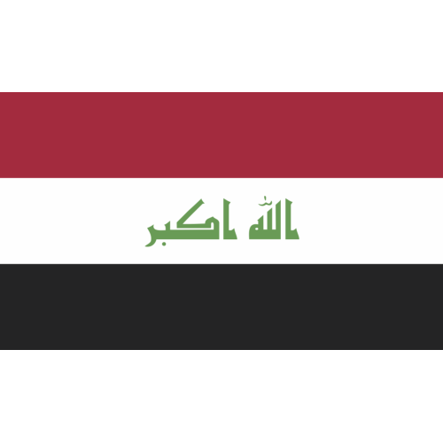 Autocollant Drapeau Irak